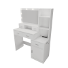 Newly designed smart mirror dressing table with drawers and storage cabinet, dressing table with dressing pad for bedroom, dressing room