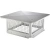 VEVOR Chimney Cap, 17 x 17 inch, 304 Stainless Steel Fireplace Chimney Cover, Not Easily Toppled & Practical Accessories & Easy Installation