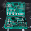 151 piece chrome vanadium steel auto repair 72 tooth quick ratchet wrench dual-purpose wrench extension socket tool set
