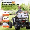 VEVOR ATV Spot Sprayer, 15.9 Gal/60 L ATV/UTV Broadcast Sprayer with A Nozzle Boom, 12 V Pump Weed Sprayer with Water Tank, 1.9 GPM Flow Rate
