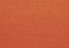 Modern Home Furniture Orange Color Fabric Upholstered 1pc Accent Chair Cushion Back and Seat Natural Finish Solid Rubberwood