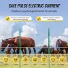 VEVOR 2625Ft 800M Electric Fence Wire Fencing Polywire Horse Cattle Livestock