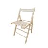 FOLDING CHAIR-2/S, FOLDABLE STYLE -NATURAL