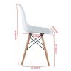 Dining room,living room chair,set of 2,white
