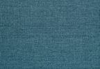 Modern Home Furniture Blue Fabric Upholstered 1pc Accent Chair Cushion Back and Seat Natural Finish Solid Rubberwood