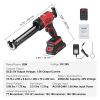 VEVOR Cordless Caulking Gun 10oz/300ml, 20V Electric Caulking Gun with 4 Adjustable Speeds