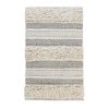 Woven Texture Stripe Bath Rug(22 x 58")