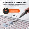 VEVOR Underground Cable Locator, 6.5 FT Max. Detection Depth, Wire Tracer Break Detector Finder with Earphone
