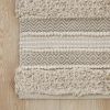 Woven Texture Stripe Bath Rug(22"W x 58"L)