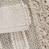 Woven Texture Stripe Bath Rug(22"W x 58"L)