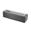 Tabletop Fire Pit Bowl 15 inch Concrete Fireplace Indoor Outdoor Patio