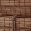 Bamboo Light Filtering Roman Shade 64"L