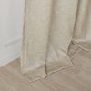 Tonal Printed Faux Silk Total Blackout Curtain Panel Pair(2 Pcs Window Panels)
