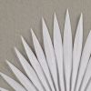 Framed Rice Paper Palm Leaves 3-piece Shadowbox Wall Decor Set