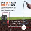 VEVOR Underground Cable Locator, 6.5 FT Max. Detection Depth, Wire Tracer Break Detector Finder with Earphone