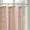 Brooklyn Cotton Jacquard Pom Pom Shower Curtain