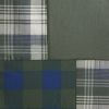 Pieced Cotton Shower Curtain