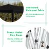 10'x20' Pop Up Canopy Tent with 6 Sidewalls, Ez Pop Up Outdoor Canopy for Parties, Waterproof Commercial Tent with 3 Adjustable Heights, Carry Bag