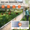 VEVOR Hardware Cloth, 36'' x 50' Galvanized Wire Mesh Roll, 16 Gauge Chicken Wire Fence Roll, Vinyl Coating Metal Wire Mesh for Chicken Coop Barrier