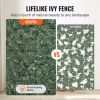 VEVOR Ivy Privacy Fence, 59 x 98 in Artificial Green Wall Screen, Greenery Ivy Fence with Strengthened Joint