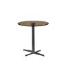 End Table Glass Top Side/End Drink Table - Tall Modern Round Accent Metal Nightstand Furniture for Living Room, Dorm, Home Office