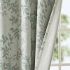 Printed Botanical Blackout Curtain Panel