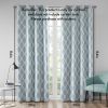 Printed Ikat Blackout Curtain Panel(Only 1 Pc Panel)