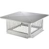 VEVOR Chimney Cap, 17 x 17 inch, 304 Stainless Steel Fireplace Chimney Cover, Not Easily Toppled & Practical Accessories & Easy Installation