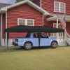 10'x20' Pop Up Canopy Tent with 6 Sidewalls, Ez Pop Up Outdoor Canopy for Parties, Waterproof Commercial Tent with 3 Adjustable Heights, Carry Bag