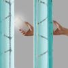 Total Blackout Metallic Print Grommet Top Curtain Panel(Only 1 Pc Panel)