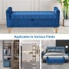 48'' Storage Ottoman Bench, Bench with Storage, for Entryway, Bedroom, Living Room