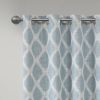 Printed Ikat Blackout Curtain Panel(Only 1 Pc Panel)