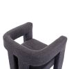 COOLMORE Contemporary Designed Fabric Upholstered Accent/Dining Chair /Barrel Side Chairs Kitchen Armchair for Living Room 2PC/SET
