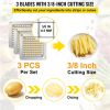 VEVOR Replacement Chopper Blade, 3/8 inch, 3 PCS French Fry Blade Assembly with 6 Extra Knives