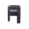 COOLMORE Contemporary Designed Fabric Upholstered Accent/Dining Chair /Barrel Side Chairs Kitchen Armchair for Living Room 2PC/SET