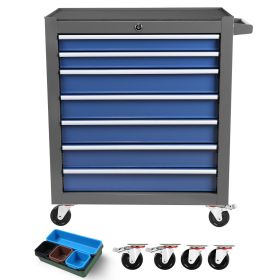 Metal Wheelie Rolling Toolbox   Unavailable Platform Wayfair Temu (Option: BlueGrey)