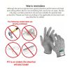 6pcs Multi-purpose Abrasion-resistant and Cut-resistant Sleeve and Glove Combination - Durable PE Material for Use in The Kitchen, Gardening