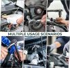 121pcs 1/2" 1/4" 3/8" Socket and Drive Tool Set Mechanics Tools Kit Ratchet Wrench Sockets Set Metric Drive Socket Set