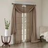 Solid Crushed Curtain Panel Pair(2 Pcs Window Panels)