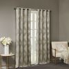 Ogee Knitted Jacquard Total Blackout Curtain Panel(Only 1 Pc Panel)