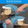 Electric Mini Chainsaw Portable Handheld Cordless Small Chain Saw Battery Powered