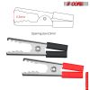 5 Core Alligator Clips Electrical Small Metal Battery Jumper Clamps Heavy Duty Insulated Gator Clip - ALLIGATOR
