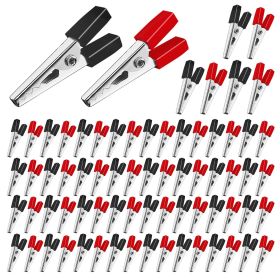 5 Core Alligator Clips Electrical Small Metal Battery Jumper Clamps Heavy Duty Insulated Gator Clip - ALLIGATOR (SKU: ALLIGATOR 72 PCS)