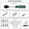 121pcs 1/2" 1/4" 3/8" Socket and Drive Tool Set Mechanics Tools Kit Ratchet Wrench Sockets Set Metric Drive Socket Set