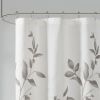 Burnout Printed Shower Curtain