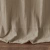 Solid Crushed Curtain Panel Pair(2 Pcs Window Panels)