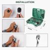 121pcs 1/2" 1/4" 3/8" Socket and Drive Tool Set Mechanics Tools Kit Ratchet Wrench Sockets Set Metric Drive Socket Set
