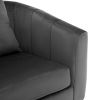 Velvet Accent Chair Set Barrel Chair with Ottoman Modern Club Chair Reading Armchair with Lumbar Pillow for Living Room, Bedroom, Study Room