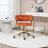COOLMORE Home Office Desk Chair, Vanity Chair, Modern Adjustable Home Computer Executive Chair Swivel Task Chair for Small Space, Living Room, Make-up