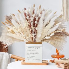 109pcs Natural Dried Pampa Grass Bouquet Large Phragmites Dried Flower Boho Home Decor Bouquet Room Holiday Wedding Party Decor (Ships From: China, Color: 109pcs)